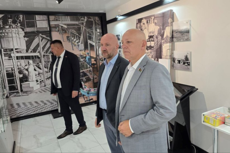 Член Совета Республики А.Жамойда посетил ОАО «Лидапищеконцентраты»