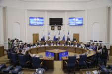 Члены Совета Республики В.Татаринович и И.Левкович приняли участие в заседании комиссии Парламентского Собрания