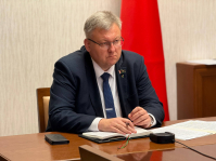 Игорь Брилевич в режиме видеоконференцсвязи принял участие в заседании Пинского районного исполнительного комитета