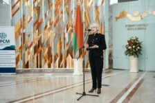 Т.Рунец приняла участие в торжественной
церемонии вручения паспортов
