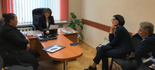 Член Совета Республики Е.Дулова встретилась с коллективом СШ №4 г.Минска и провела личный прием граждан