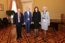 Парламентская делегация во главе с Председателем Совета Республики Н.Кочановой участвует в третьем Евразийском женском форуме
