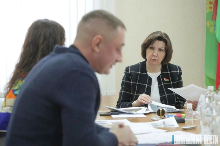 Наталья Кочанова провела прием граждан в г.п. Бегомль