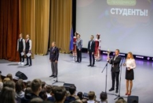 Член Совета Республики О.Романов принял участие в церемонии посвящения в студенты