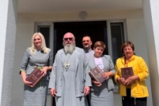 Член Совета Республики К.Капуцкая встретилась с настоятелем, епископом Молодечненским и Столбцовским Павлом
