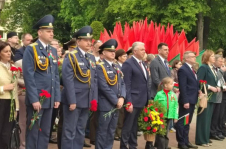 Член Совета Республики А.Янушко принял участие в торжественных мероприятиях ко Дню Победы