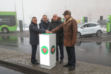 Член Совета Республики А.Ляхов принял участие в торжественной церемонии открытия первого в Беларуси и СНГ супербыстрого электрозарядного комплекса