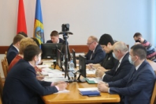 Участие В.Лисковича в заседании Зельвенского районного исполнительного комитета