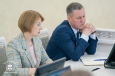 Член Совета Республики Е.Зенкевич приняла участие в аппаратном совещании Гомельского облисполкома