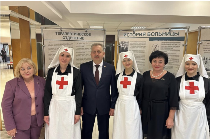 Алла Смоляк приняла участие в Гомеле в торжественном мероприятии, посвященном Дню медицинских работников