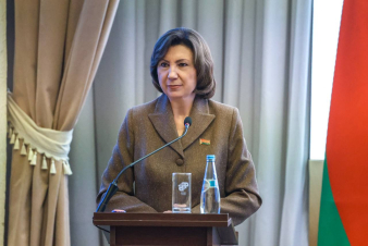 «Мы можем быть сильны только тогда, когда мы едины»: Наталья Кочанова встретилась с профсоюзным активом Беларуси
