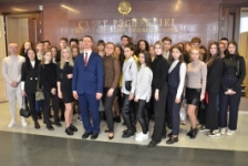 Совет Республики посетили студенты юридического факультета МИТСО