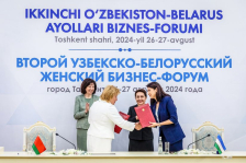 В ходе пленарного заседания Второго узбекско-белорусского женского бизнес-форума подписаны документы о сотрудничестве