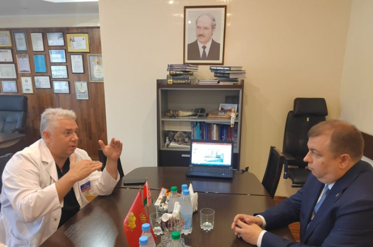 Член Совета Республики Андрей Янушко встретился с делегацией Пензенской области