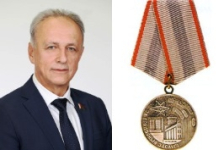 В.Чайчиц награжден медалью «За трудовые заслуги»