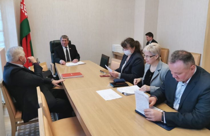 Член Президиума Совета Республики М.Русый провел рабочее совещание