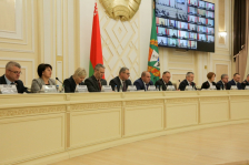 Член Совета Республики А.Неверов принял участие в заседании Гомельского областного исполнительного комитета