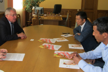Член Совета Республики В.Маркевич встретился с делегацией Кыргызстана