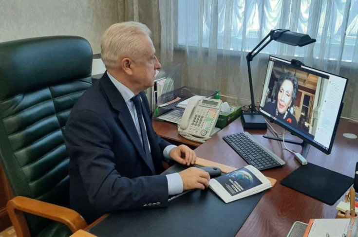 С.Рачков в качестве члена Бюро Постоянного комитета МПС по делам мира и международной безопасности принял участие в вебинаре