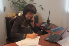 Член Совета Республики Петкун И.Я. провела «прямую телефонную линию» и личный прием граждан
