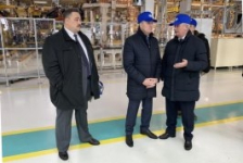 Заместитель Председателя Совета Республики А.Исаченко с рабочим визитом посетил СЗАО «БЕЛДЖИ»