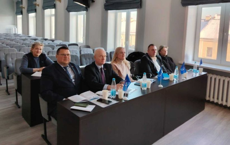 Член Совета Республики Павел Ошурик принял участие в заседании Президиума Гродненской областной организации Белорусского профессионального союза работников государственных и других учреждений