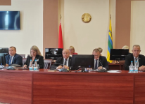 Член Совета Республики Ю.Васильцов принял участие в заседании Рогачевского райисполкома