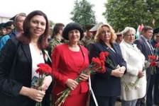 Член Совета Республики Е.Зябликова приняла участие в митинге-реквиеме
