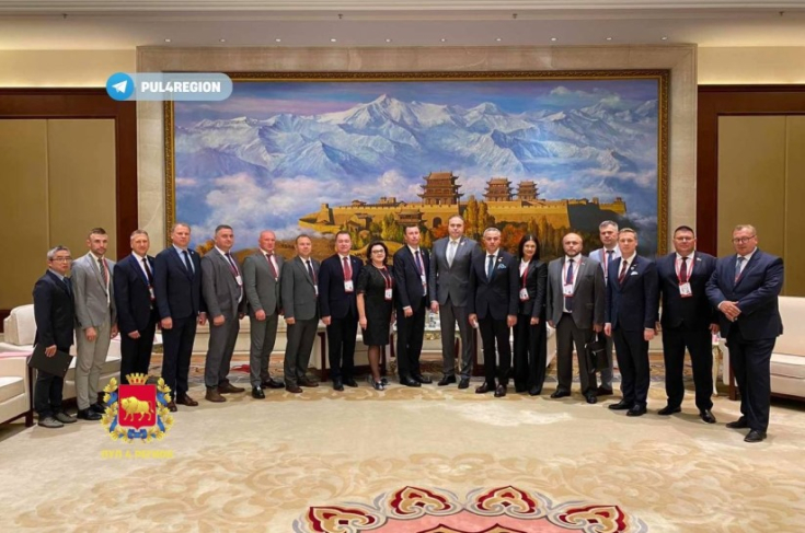Член Совета Республики П.Ошурик в составе официальной делегации Гродненской области посещает КНР