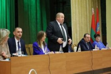 Член Совета Республики В.Хроленко принял участие в отчетном собрании