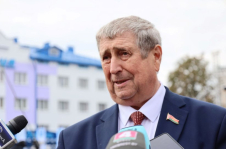 Член Президиума Совета Республики М.Русый принял участие в
фестивале-ярмарке «Дажынкi-2025» в Белоозерске
