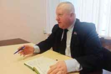 Член Совета Республики О.Дьяченко провел выездной прием граждан в Чаусском райисполкоме Могилевской области