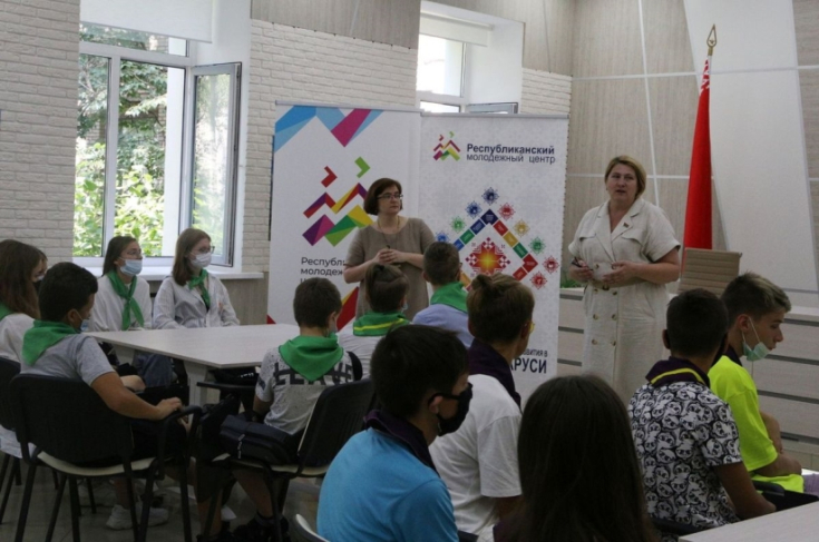 Член Совета Республики М.Ильина 
встретилась с воспитанниками школы-интерната
