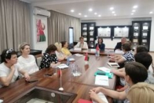 Член Президиума Совета Республики И.Старовойтова провела диалоговую площадку в Академии последипломного образования