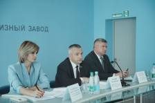 Ксения Пантюхова в рамках рабочей поездки председателя Гомельского облисполкома посетила Речицкий метизный завод