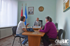 Активность говорит о доверии. Валентин Байко провел личный прием граждан и прямую телефонную линию