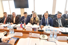 Члены Совета Республики приняли участие в заседании Комиссии Парламентского Собрания Союза Беларуси и России по законодательству и Регламенту