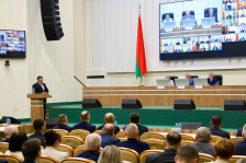 Павел Ошурик и Елена Стальбовская приняли участие в заседании Гродненского областного исполнительного комитета