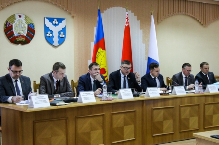 Член Совета Республики А.Шолтанюк принял участие в заседании Жабинковского райисполкома