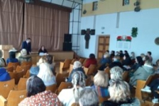 Член Совета Республики С.Анюховский провел встречу с педагогическим коллективом