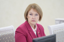 Член Совета Республики Е.Зенкевич
приняла участие в аппаратном совещании
Гомельского облисполкома
