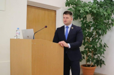 А.Лукьянов провел встречу с коллективом 
Института генетики и цитологии НАН Беларуси. 
