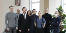 Член Молодежного парламента Дмитрий Белокопытов встретился со студентами и сотрудниками Института социально-гуманитарного образования БГЭУ