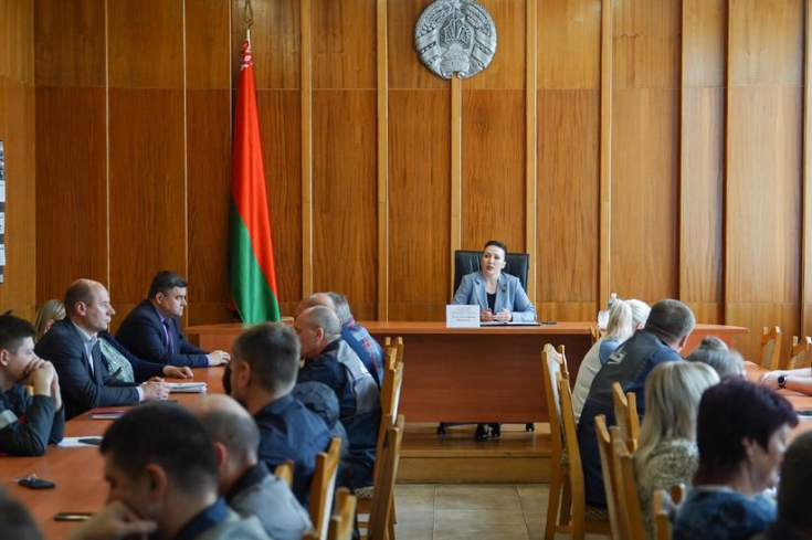 Член Совета Республики И.Петрусевич провела встречу с трудовым коллективом завода «Могилевтрансмаш»