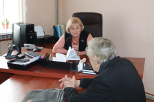 Член Совета Республики Э.Сороко провела прием граждан и «прямую телефонную линию»