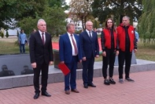 Член Совета Республики Ю.Деркач принял участие в мероприятиях ко
Дню народного единства 
