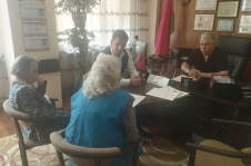 Член Совета Республики А.Янушко провел личный прием граждан