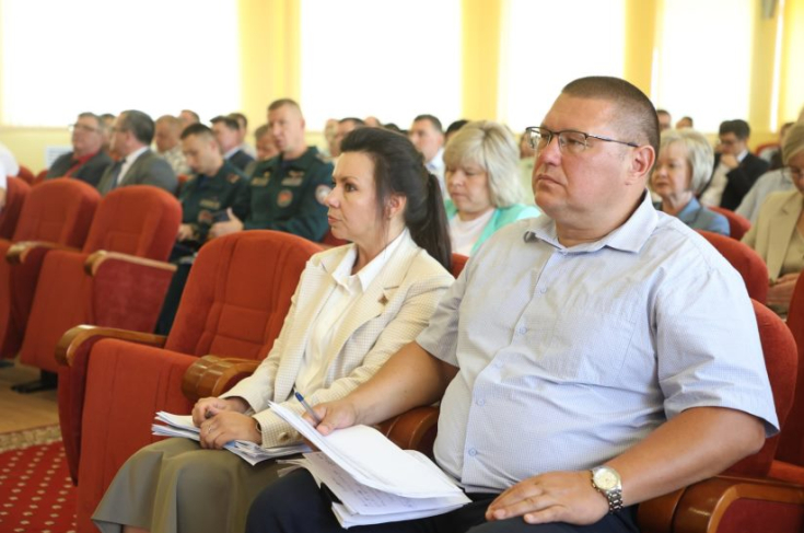 Член Совета Республики П.Ошурик принял участие в заседании оргштаба по подготовке областного фестиваля-ярмарки тружеников села «Дажынкі»