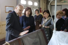 Председатель Совета Республики Наталья Кочанова посетила ОАО «Галантэя»