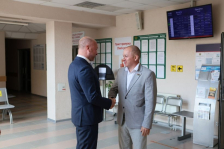 Сергей Мелешкин прибыл с визитом в Вологодскую область для участия в мероприятиях профориентационной каникулярной смены «За безопасность»